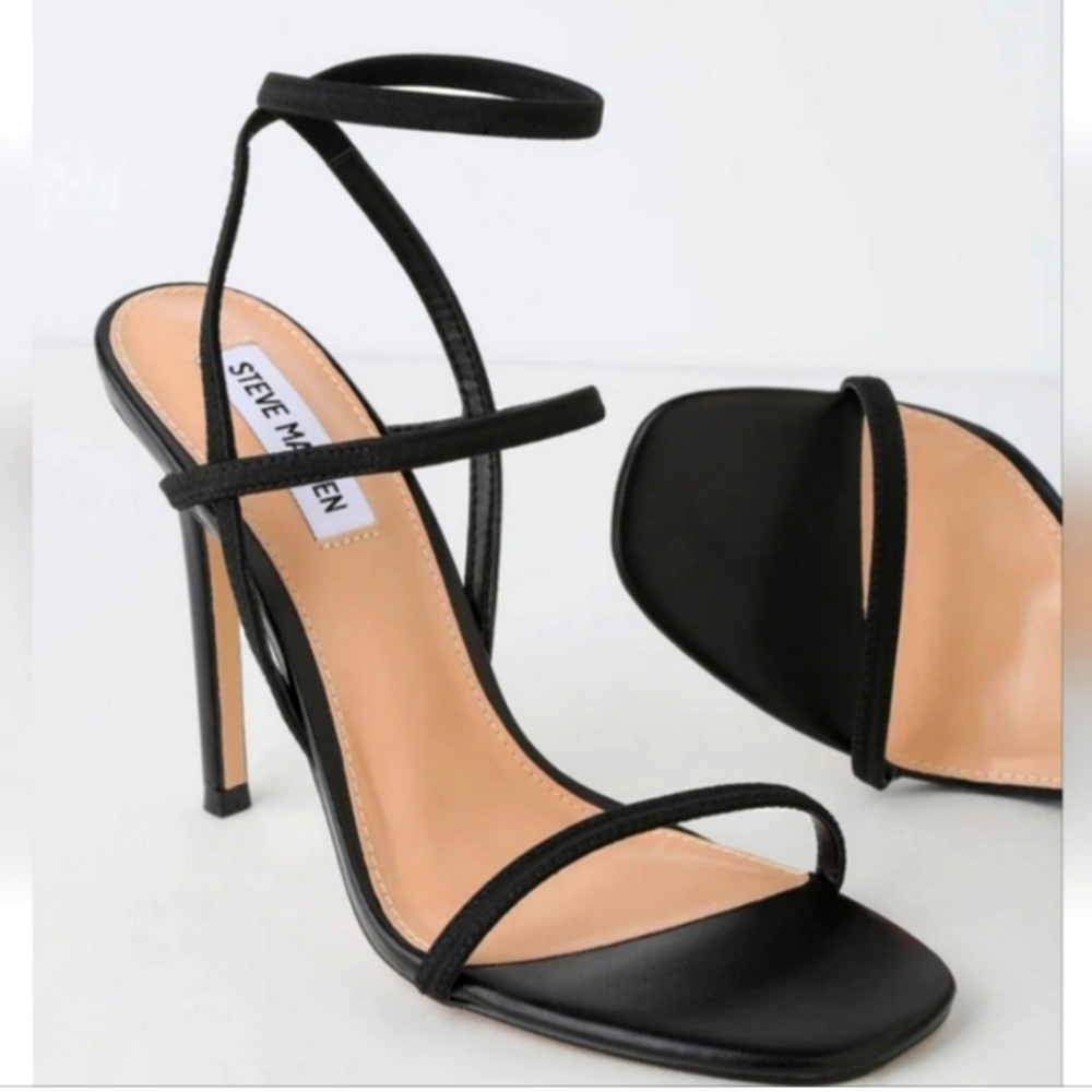 STEVE MADDEN NECTUR strappy Heels Size 10